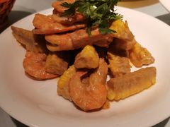 咸蛋黄粟米虾-鹊玥·粤菜小馆(汇智国际商业中心店)