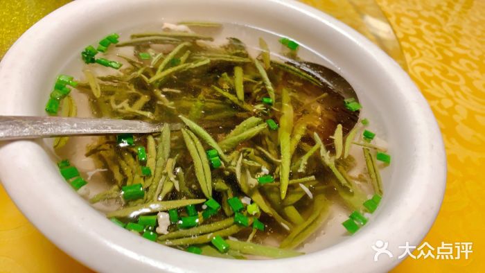 美味之家农家乐(西山店)莼菜肉丝汤图片