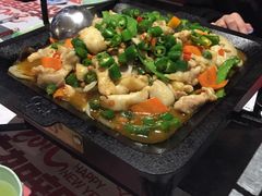 龙利鱼+鸡柳-炭舍干锅·烤鱼(扬名广场店)