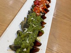 芒种虾皮烧椒皮蛋-船歌·鱼水饺青岛菜(枫蓝国际购物中心店)