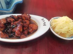辣子鸡丁盖浇-东吴面馆(金门路金门国际商业广场店)