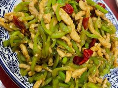 尖椒肉丝-北大地皖峰饭馆