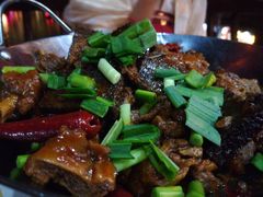 炒血粑鸭-临江餐馆二楼美食部落