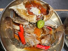 -草家酱蟹炭火烤肉店(珲春南路二店)