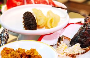 Crab Roe Abalone Shark Fin Sea Cucumber Soup