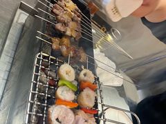 -喜悦小串海鲜烧烤大排档(高新万达店)