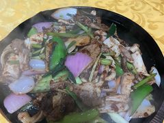 铁板猪杂-长坦新鲜猪什夜宵广场