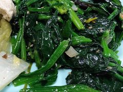 炒菠菜-北京理工大学新食堂