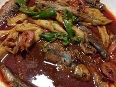 面疙瘩烧杂鱼-百家园土菜馆(兴民北路店)