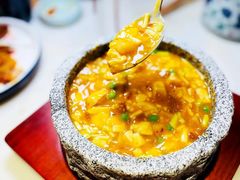 虾仁鸡汤豆腐-绿茶餐厅(成都大悦城店)