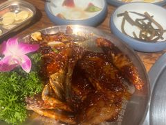 -明洞阿姨·韩式酱蟹烤肉·创意料理(三元桥店)