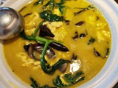 土鸡蛋煮菜芯-楚禾宴·家宴(光谷大道店)