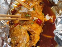 金牌锡纸鲈鱼-金掌勺东北菜(格兰晴天店)