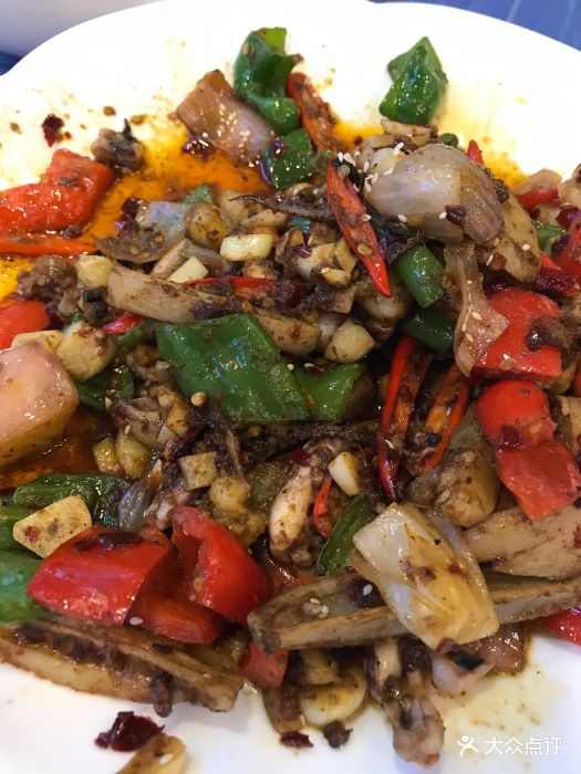 阿春生蚝店-鱿鱼须-菜-鱿鱼须图片-成都美食-大众点评网