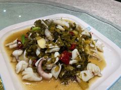 酸菜炒鱿鱼-温岭人家(红花北路店)