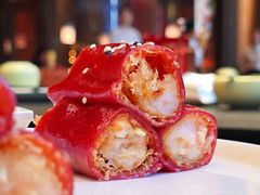 红米脆皮鲜虾肠-蝴蝶里·粤菜·点心(滨江龙湖店)