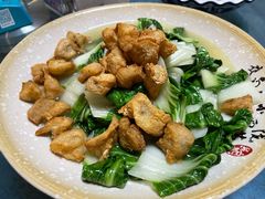 油渣青菜-富临轩私房菜(集庆门大街店)