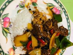 豉椒排骨饭-胜利茶餐室