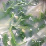 假假的家常菜之蚕豆白菜汤