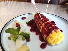 芒果玉米慕斯-群英会·三国菜(曹魏古城店)