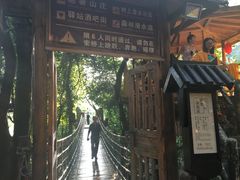 -天门沟九州驿站树上汤泉