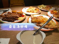 奶油蘑菇汤-比格比萨自助(李沧万达店)