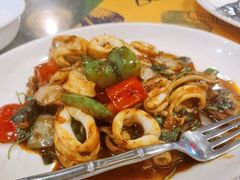 九层塔炒鱿鱼-simply thai天泰(长泰广场店)