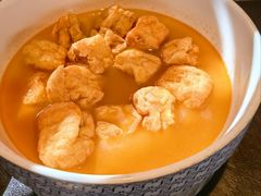 虾汤水乡嫩豆泡-庐灶江南·江南菜·四合院Bistro(东直门雍和宫·原华侨宾馆店)