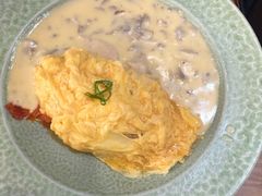 奶油蘑菇鸡饭-犀牛家猪排