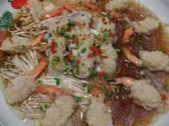 鲜贝恋上蝴蝶虾-老湘村·湖南土菜(天河维多利店)