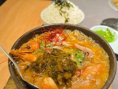 虾汤海鲜芝士焗豆腐锅-沼津港精致料理·寿喜烧·烧鸟(龙湖南桥天街日料榜单店)