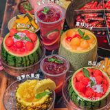 重庆也有西瓜沙冰啦🍉人均16过夏天❗️