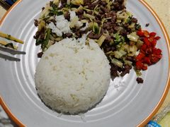 芹菜牛肉炒饭-缅丽·缅甸小吃(版纳店)
