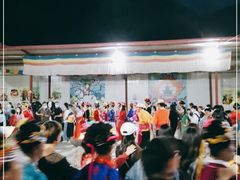 -摩梭传统篝火晚会