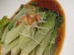 虾干罗马生菜-月福京味斋·烤鸭店·北京菜(鼓楼总店)