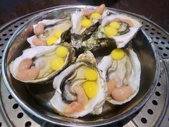 鸡子十生蚝十鹌鹑蛋-飞尝蚝·顺德菜·鱼生(顺德总店)