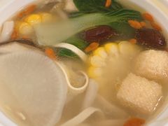 菌菇鸡汤饭-一席地·本地鸡窝·杭帮鸡火锅(萧山银隆百货店)