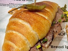 烟熏牛胸肉菌菇海盐卷-PAOPAO Bakery&Café(港汇店)