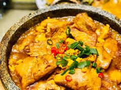 石锅海胆豆腐-日月昇海鲜码头(开发区五彩城店)