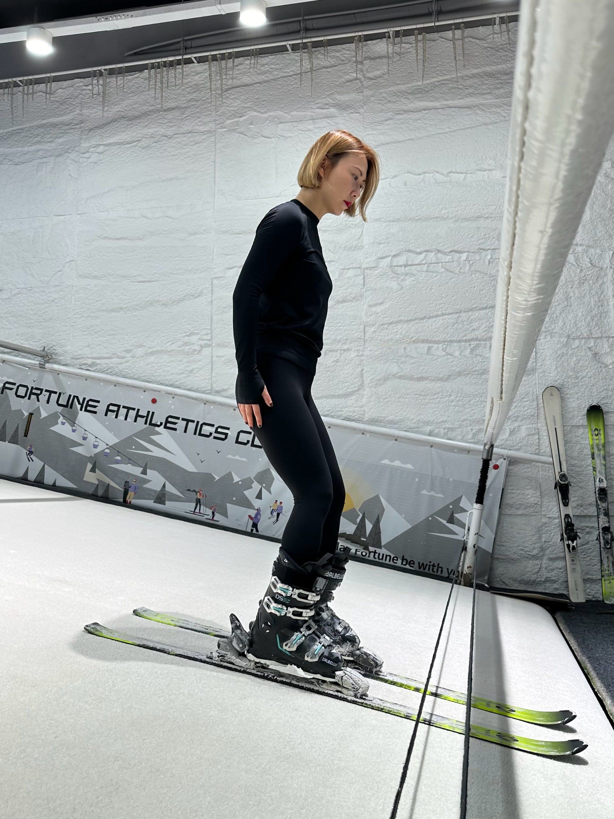 室内滑雪初体验🎿