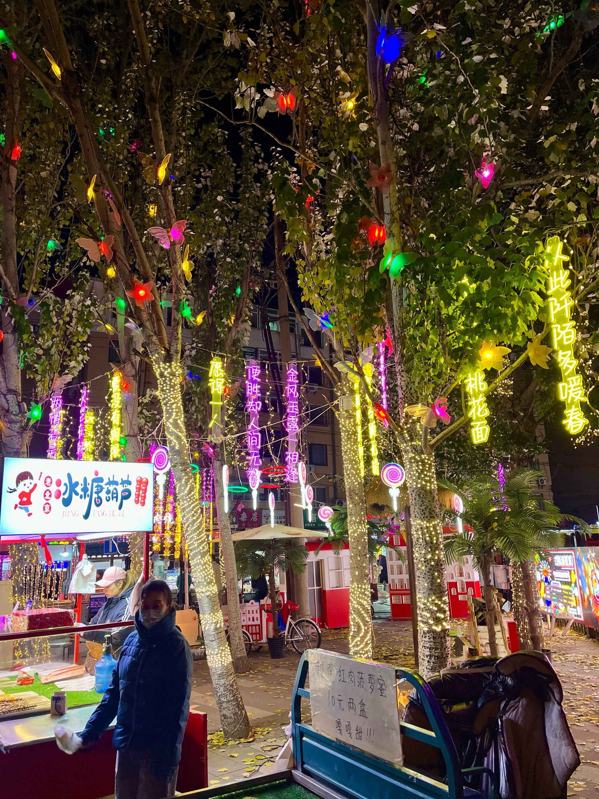 沈阳彩电塔夜市深秋夜游笔记95