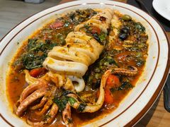 托斯卡纳炭烤手钓大鱿鱼-Mark&Mars Restaurant