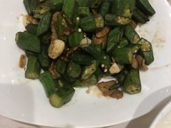 小炒秋葵-大铁勺新津菜(东丽阳光新业广场店)