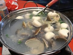 蛤蜊魚丸湯-梅鑫海产店