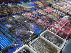 -霞涌市场海鲜摆卖区