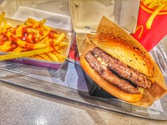 双层安格斯芝士厚牛堡-麦当劳(龙之梦购物中心店)