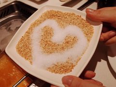 花生芝麻白糖-海底捞火锅鲜切牛肉主题店(长寿路店)
