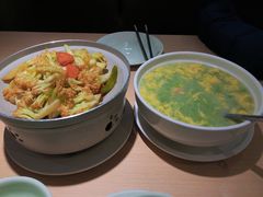 干锅有机菜花-吕氏疙瘩汤·海鲜新鲁菜(凯德mall新都心店)