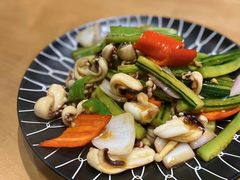 泰式沙姜炒八爪鱼-摩登有记·新派泰国菜(银钻广场店)