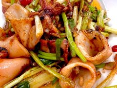 酱爆鲜鱿鱼-滑记海鲜饭店·老字号(海鲜街店)